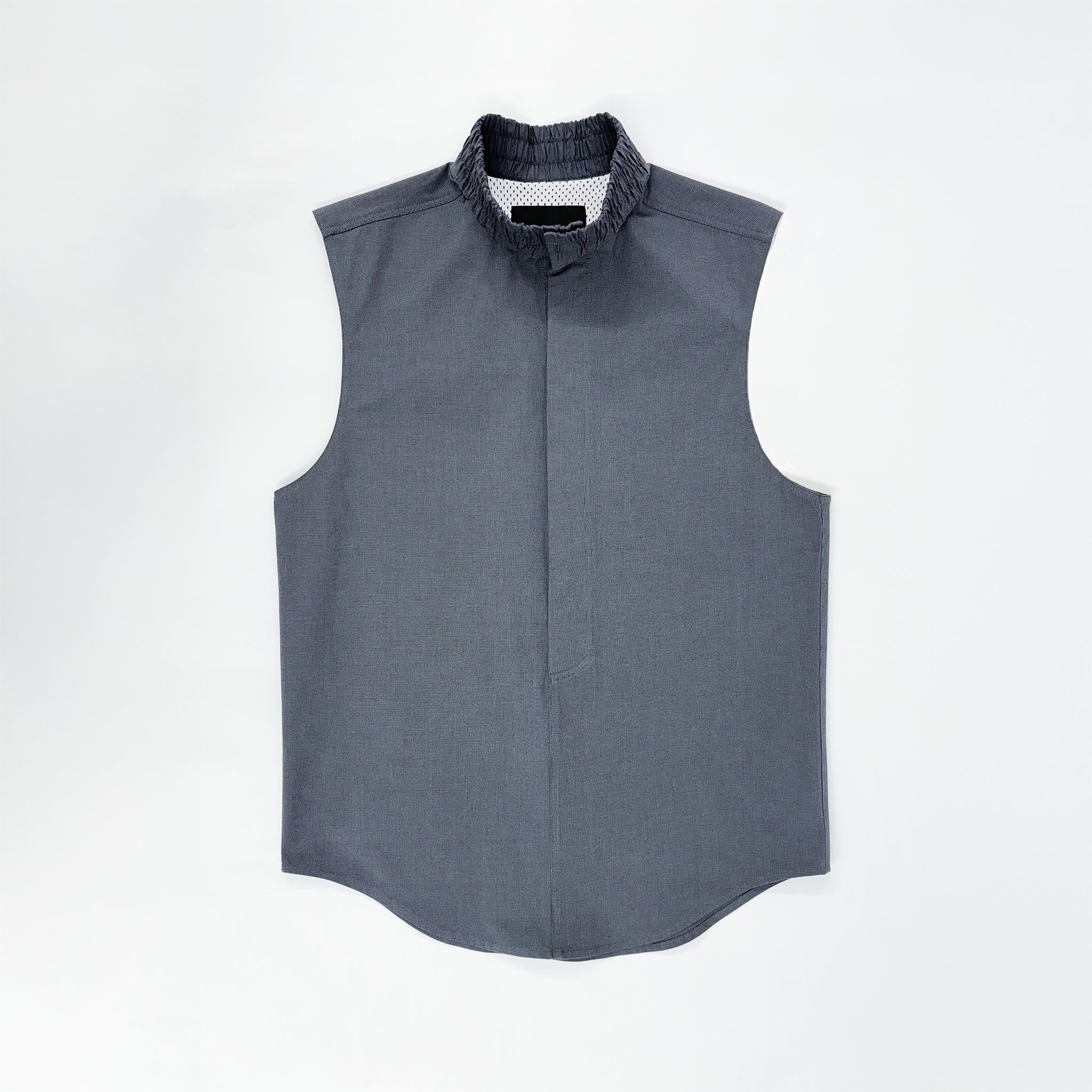 SLEEVELESS BOXER SHIRT GREY